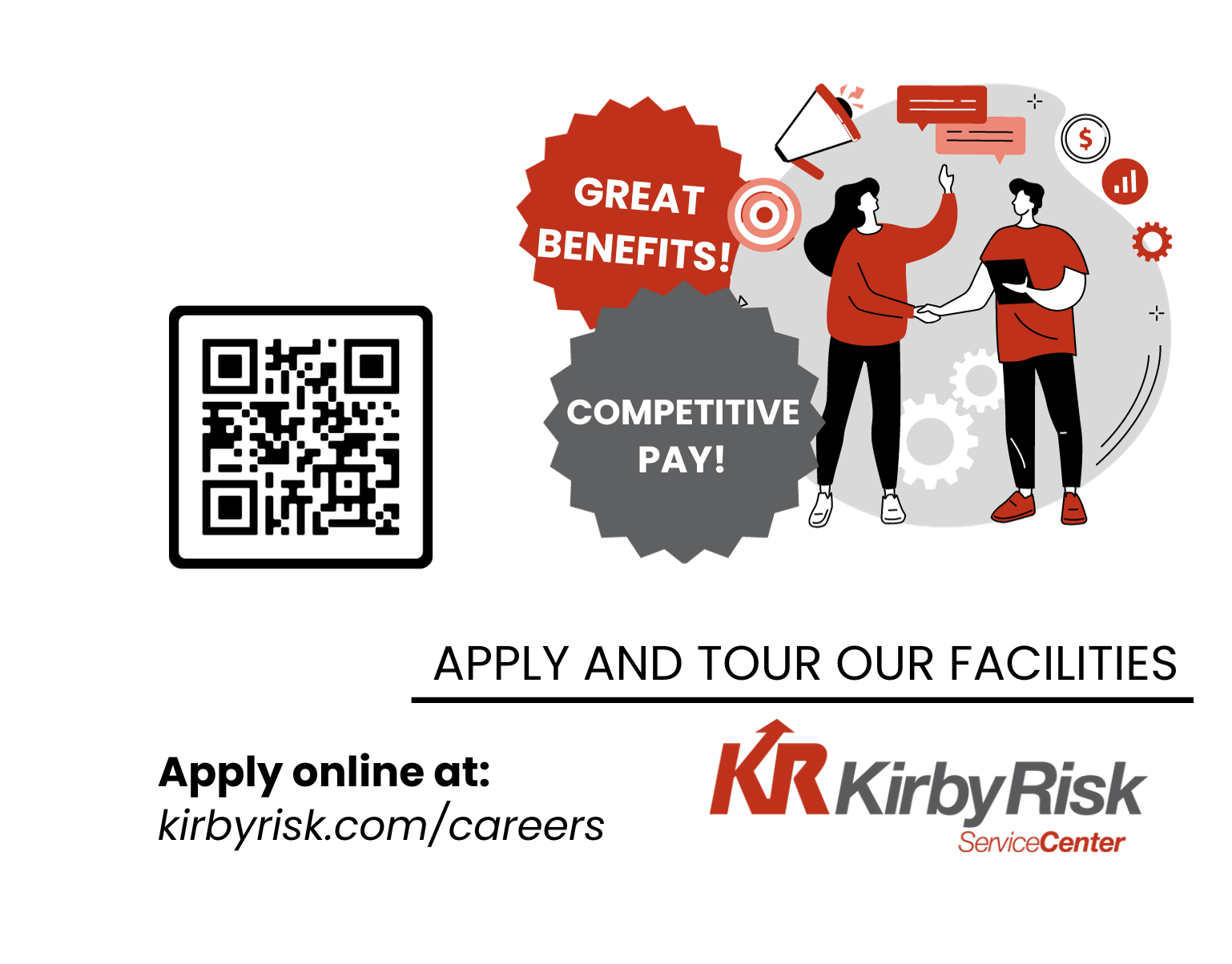 1645- Kirby Risk Job Fair flyer